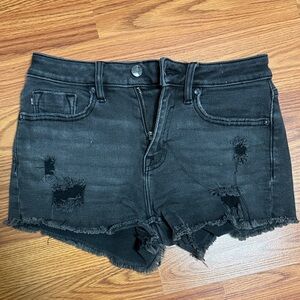 Vigoss Distressed Stretchy Jean Shorts size 25